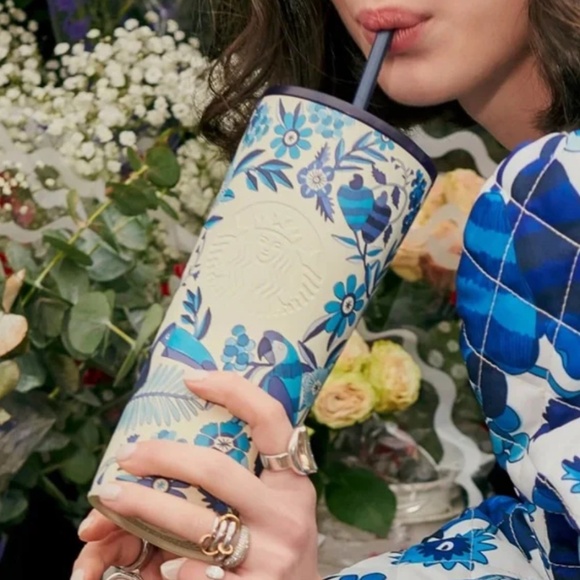 FARM Rio Other - 🔥 Starbucks FARM RIO Lenco Azulejo Cold Cup🔥